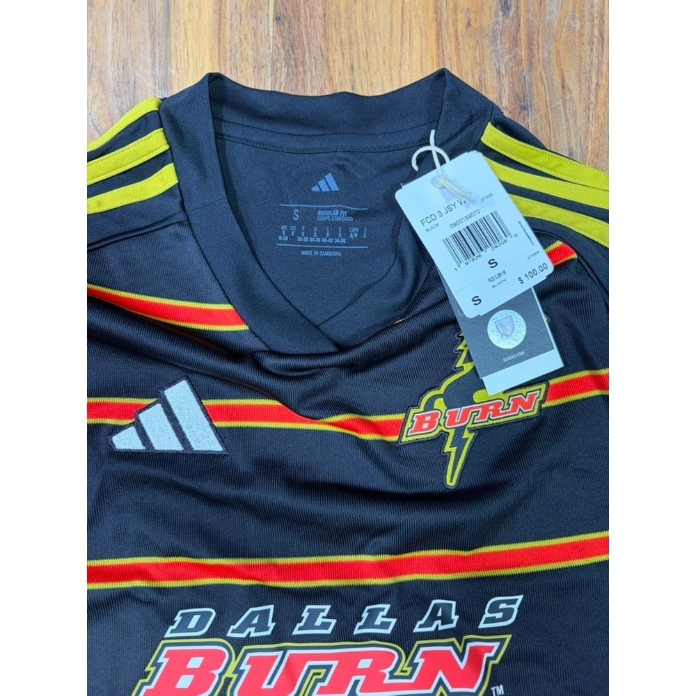 Adidas FC Dallas Burn 2025 Third Jersey Mens S MLS Archive Soccer JI7362 NWT - Picture 4 of 10